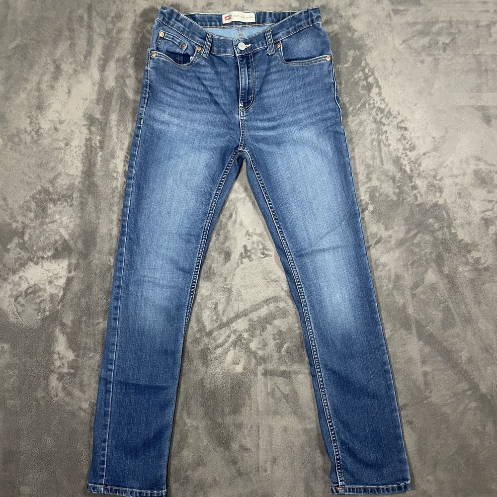 Levi's 512 Slim Taper Jeans 18 Regular Blue Medium Wash Adjustable Waist